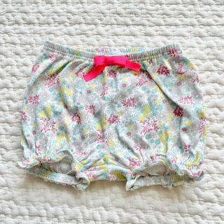 プチバトー(PETIT BATEAU)のプチバトー 花柄ショートパンツ ブルマ 6m 70cm(パンツ)