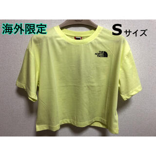 ザノースフェイス(THE NORTH FACE)のノースフェイス★シンプルドームクロップドTシャツ★イエロー♪(Tシャツ(半袖/袖なし))