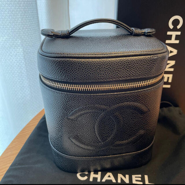 CHANEL(シャネル)の極美品　シャネル  バニティ　バッグ　キャビアスキン レディースのバッグ(ハンドバッグ)の商品写真