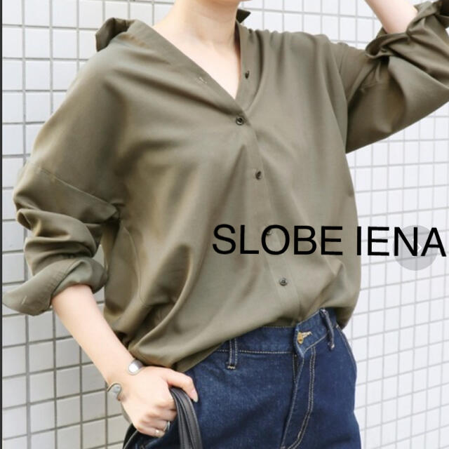 SLOBE IENA(スローブイエナ)のmiさま＊土日限定価格＊スローブイエナ シャツ オーバーサイズ レディースのトップス(シャツ/ブラウス(長袖/七分))の商品写真