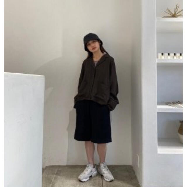 TODAYFUL(トゥデイフル)の【todayful】Twill Half Pants 38 ブラック レディースのパンツ(ハーフパンツ)の商品写真