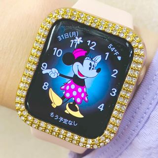 アップルウォッチ(Apple Watch)の特価SALE‼️即日発送可　AppleWatch 44mm gold case(モバイルケース/カバー)