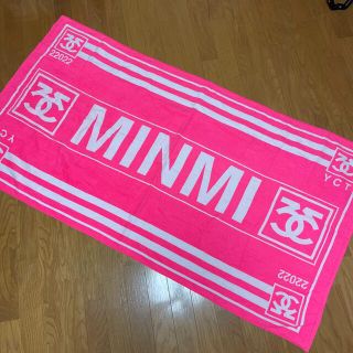 MINMI バスタオル(ミュージシャン)