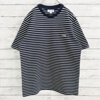 ラコステ(LACOSTE)のラコステ 鹿の子地 ボーダー Tシャツ(Tシャツ/カットソー(半袖/袖なし))