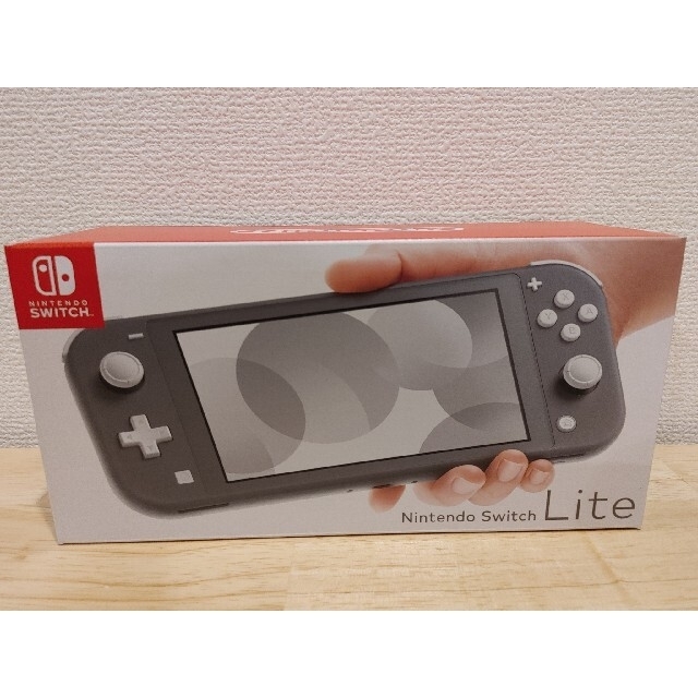 新品・未開封】Switchライト グレー + モンスターハンター 新品・未開封】Switchライト グレー + モンスターハンター