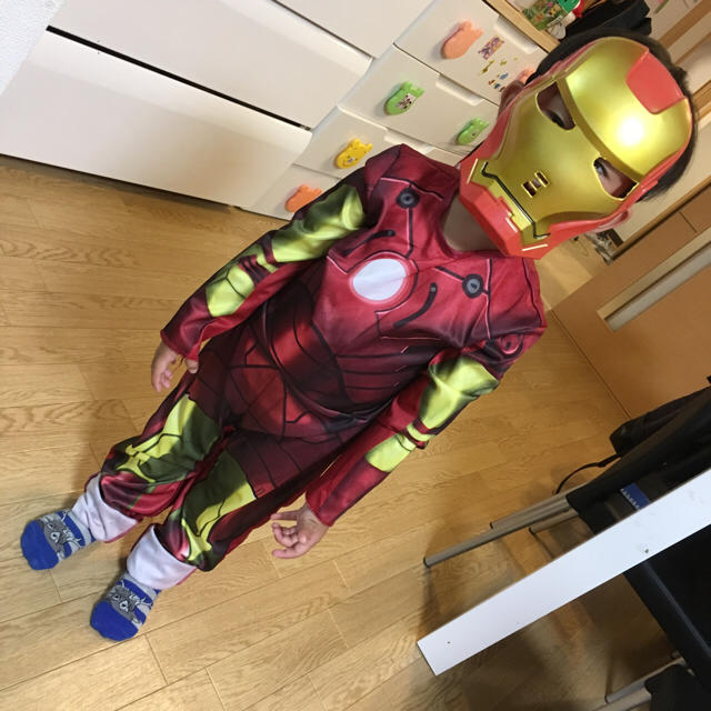 アイアンマン コスプレ キッズ/ベビー/マタニティのキッズ服男の子用(90cm~)(その他)の商品写真