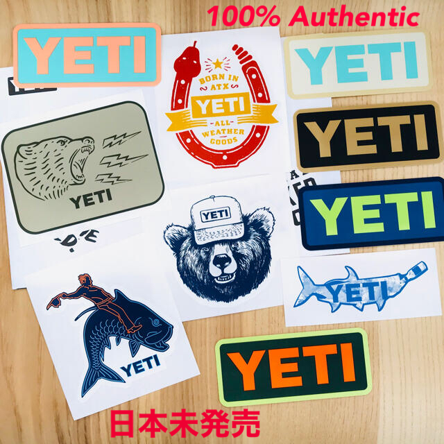 patagonia(パタゴニア)のYETI STICKER PACK (10枚セット) スポーツ/アウトドアのアウトドア(その他)の商品写真