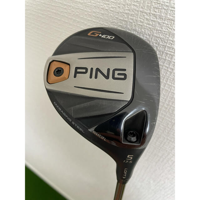 PING(ピン)のPING（ピン）G400  5W  純正SRシャフト スポーツ/アウトドアのゴルフ(クラブ)の商品写真