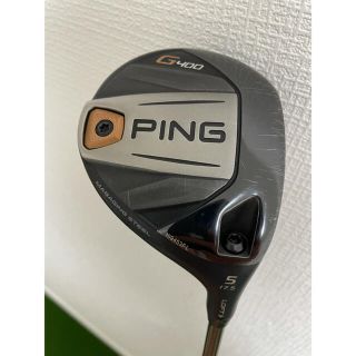 ピン(PING)のPING（ピン）G400  5W  純正SRシャフト(クラブ)