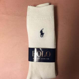 ラルフローレン(Ralph Lauren)のラルフローレン ソックス 白(ソックス)