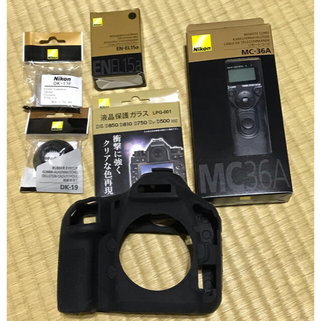 Nikon(ニコン)のNikon D850 デジタル一眼レフカメラ 中古美品 付属品多数 お買い得 スマホ/家電/カメラのカメラ(デジタル一眼)の商品写真