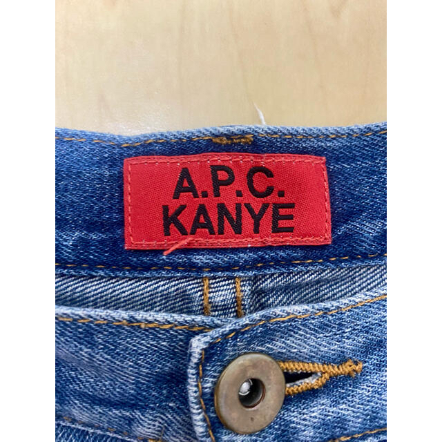A.P.C(アーペーセー)のA.P.C Kanye denim 30inch レア　美品　カニエウエスト メンズのパンツ(デニム/ジーンズ)の商品写真