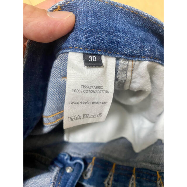 A.P.C(アーペーセー)のA.P.C Kanye denim 30inch レア　美品　カニエウエスト メンズのパンツ(デニム/ジーンズ)の商品写真