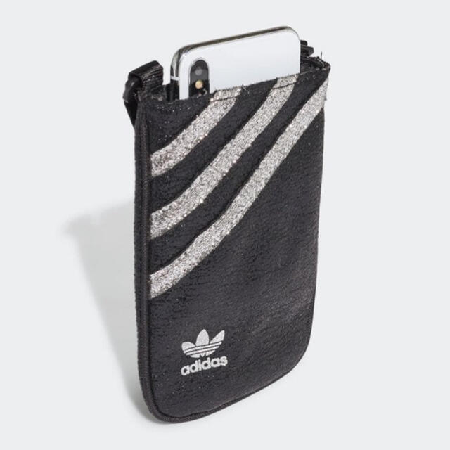 adidas(アディダス)の【新品】adidas アディダスオリジナルス★スマホポーチ きらきらポーチ  メンズのバッグ(ウエストポーチ)の商品写真