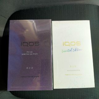 アイコス(IQOS)の【最終値下げ！】iQOSプリズム ムーンシルバー2個セット(タバコグッズ)