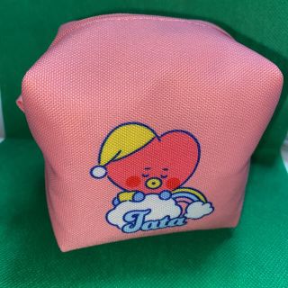 ボウダンショウネンダン(防弾少年団(BTS))のBT21     モーリーファンタジー 限定 キャラメルポーチ  TATA タタ(キャラクターグッズ)