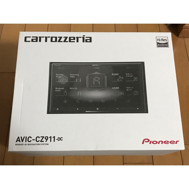 カロッツェリア　サイバーナビ　AVIC-CZ911-DC 未使用品　カーナビ