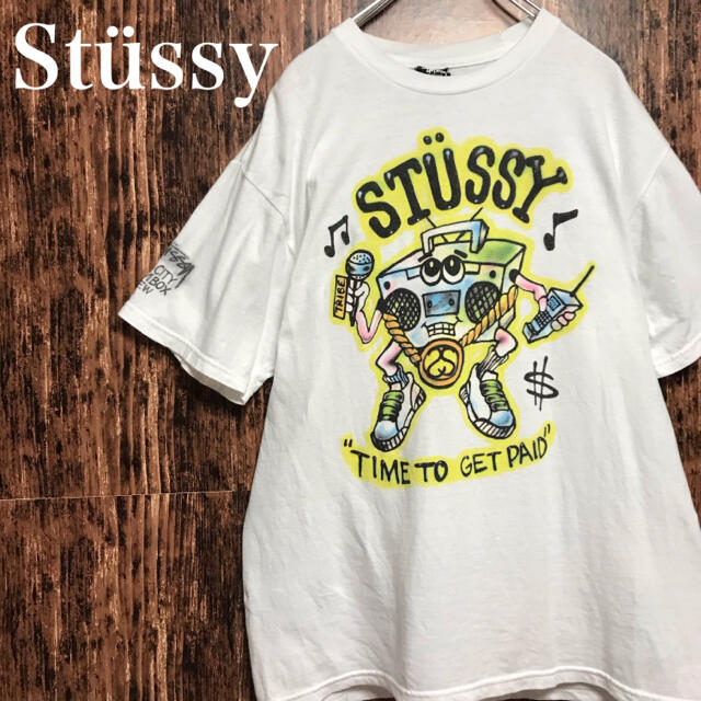 ステューシー　グラフィティ　tシャツ