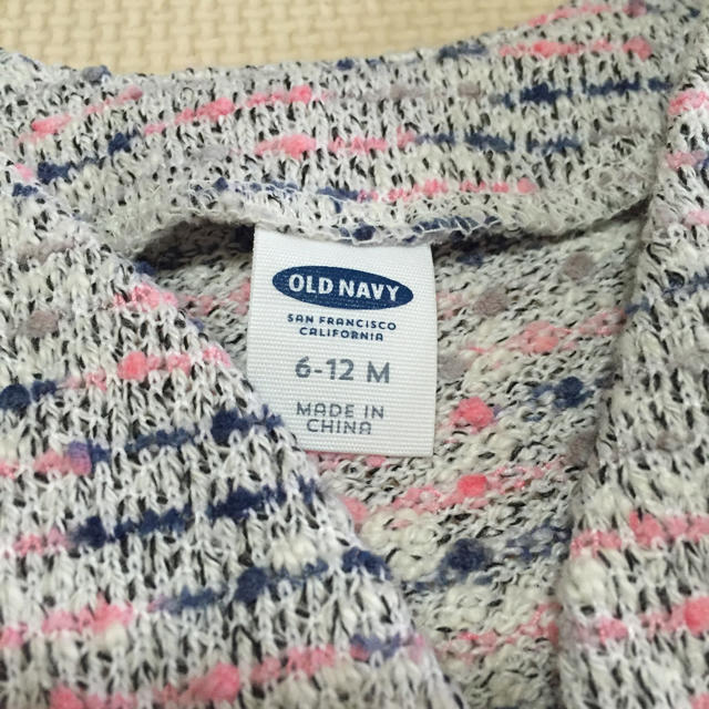 Old Navy(オールドネイビー)のオールドネイビー カーディガン 70 キッズ/ベビー/マタニティのベビー服(~85cm)(カーディガン/ボレロ)の商品写真