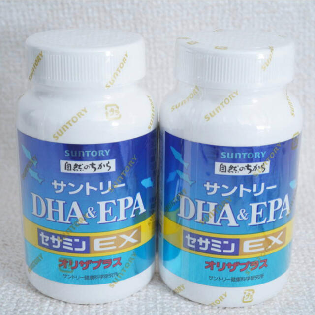 【送料無料】●未開封●サントリーDHA&EPA＋セサミンEX　240粒×2箱