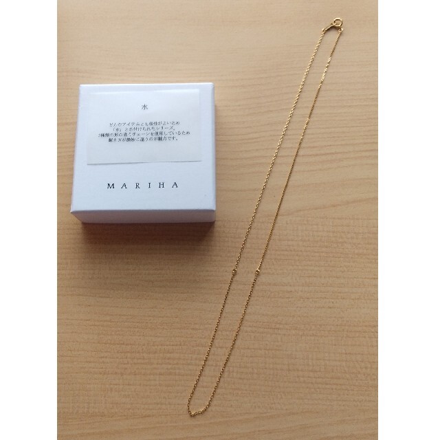 L'Appartement DEUXIEME CLASSE(アパルトモンドゥーズィエムクラス)のpanda様お取り置き　マリハ　水 ネックレス  YG40cm レディースのアクセサリー(ネックレス)の商品写真