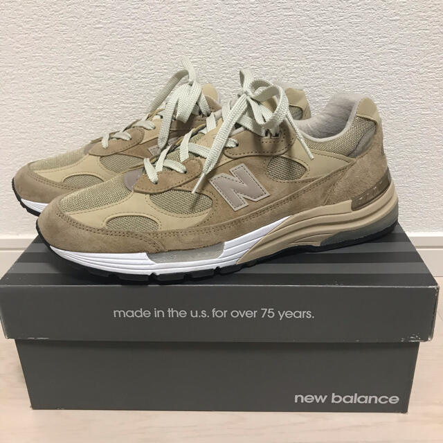 New Balance(ニューバランス)のNEW BALANCE M992TN ニューバランス タン メンズの靴/シューズ(スニーカー)の商品写真