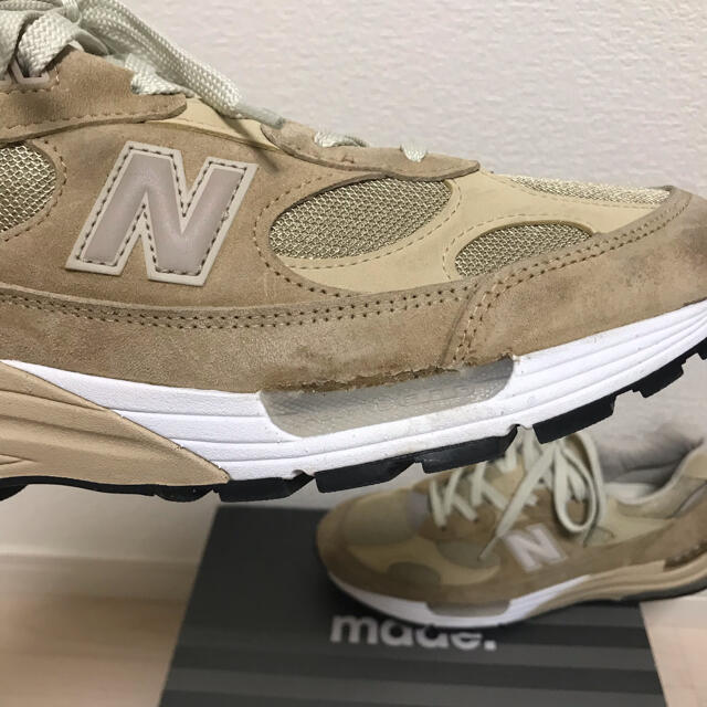 New Balance(ニューバランス)のNEW BALANCE M992TN ニューバランス タン メンズの靴/シューズ(スニーカー)の商品写真