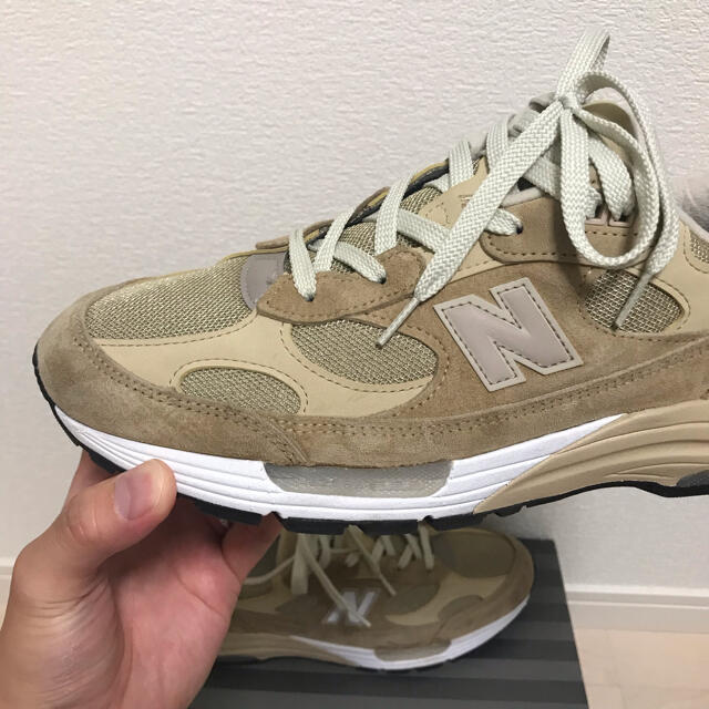 New Balance(ニューバランス)のNEW BALANCE M992TN ニューバランス タン メンズの靴/シューズ(スニーカー)の商品写真