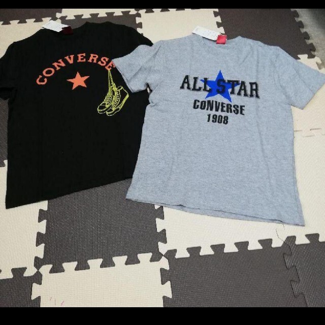 CONVERSE(コンバース)の新品タグつき　CONVERSE　Tシャツ2着　150cm キッズ/ベビー/マタニティのキッズ服男の子用(90cm~)(Tシャツ/カットソー)の商品写真