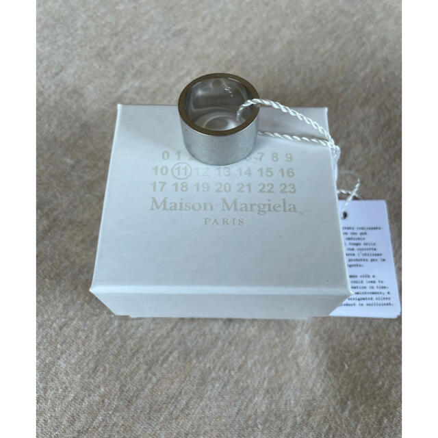 S新品 メゾン マルジェラ カレンダーロゴ リング ブラッシュ 指輪 メンズ 5