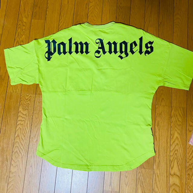 PALM(パーム)のPalm Angels 蛍光緑オーバーT メンズのトップス(Tシャツ/カットソー(半袖/袖なし))の商品写真