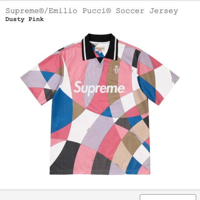 Supreme(シュプリーム)のEmilio Pucci Supreme Soccer Jersey メンズのトップス(Tシャツ/カットソー(半袖/袖なし))の商品写真