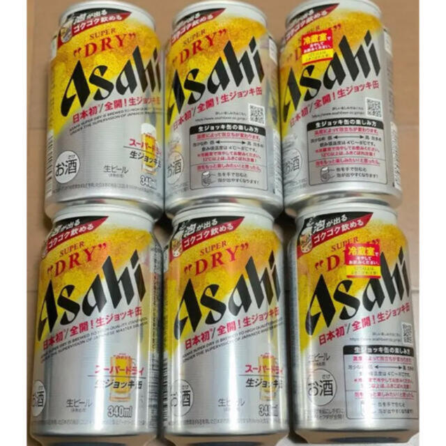 アサヒ(アサヒ)のアサヒ　生ジョッキ缶　ビール 食品/飲料/酒の酒(ビール)の商品写真