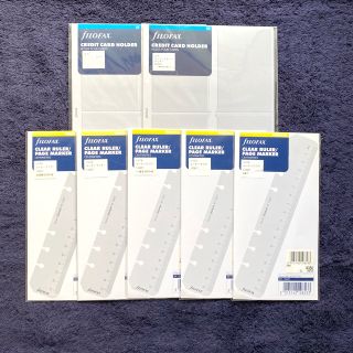 ファイロファックス(Filofax)の55 filofax リフィルセット 7点(手帳)