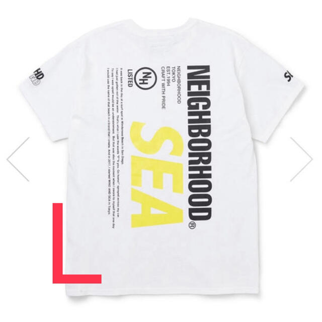 20 neighborhood × wind and sea tee  Lサイズ