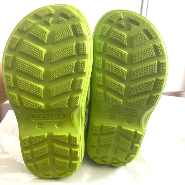 crocs(クロックス)のクロックス　C9  16.5㎝　レインブーツ　長靴 キッズ/ベビー/マタニティのキッズ靴/シューズ(15cm~)(長靴/レインシューズ)の商品写真
