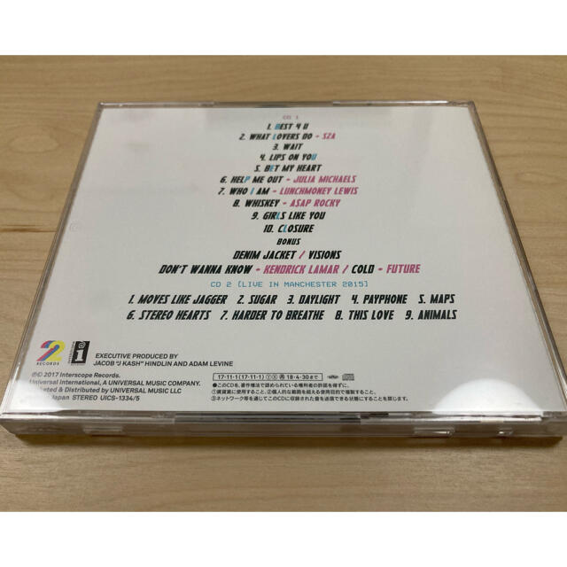 レッド・ピル・ブルース（デラックス盤）　マルーン5 Maroon5 エンタメ/ホビーのCD(ポップス/ロック(洋楽))の商品写真