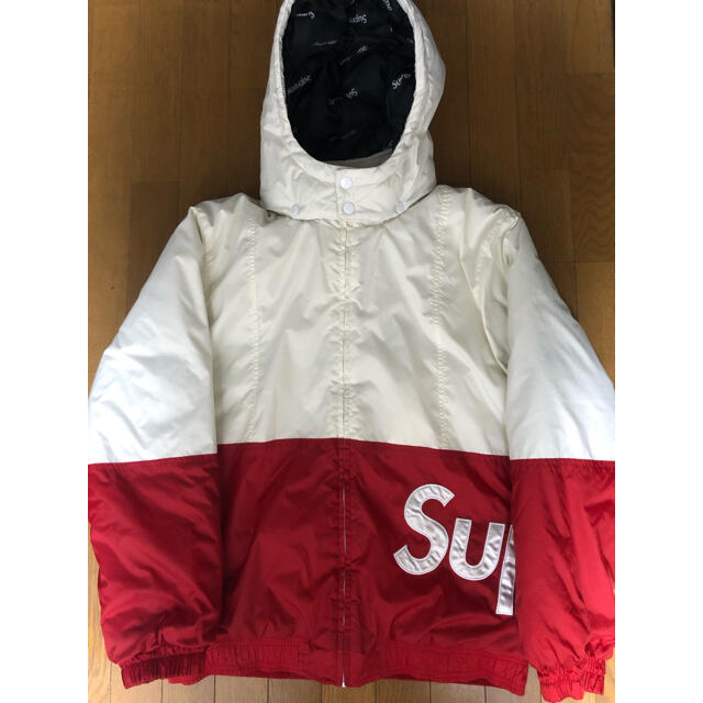 Supreme Sideline Side Logo Parka 16aw 赤