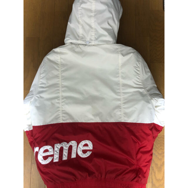 Supreme Sideline Side Logo Parka 16aw 赤