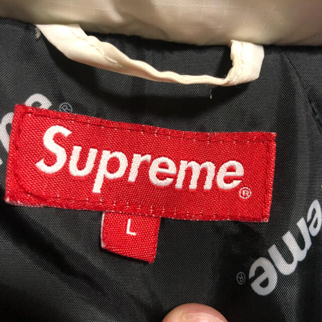 Supreme Sideline Side Logo Parka 16aw 赤