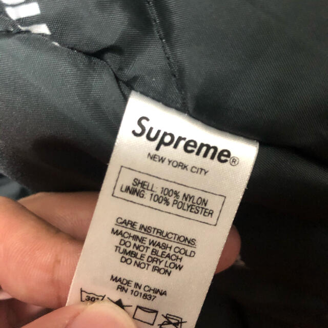 Supreme Sideline Side Logo Parka 16aw 赤