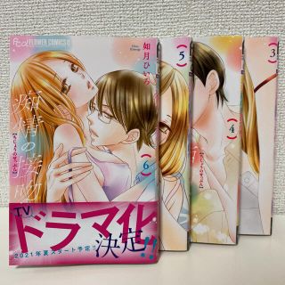 痴情の接吻　3巻〜6巻(女性漫画)