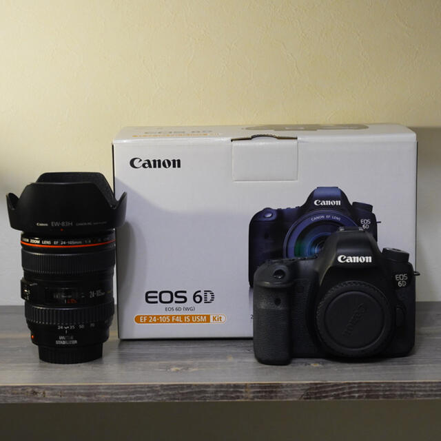 卸し売り購入 6D EOS - Canon レンズキット USM IS F4L EF24-105mm デジタル一眼
