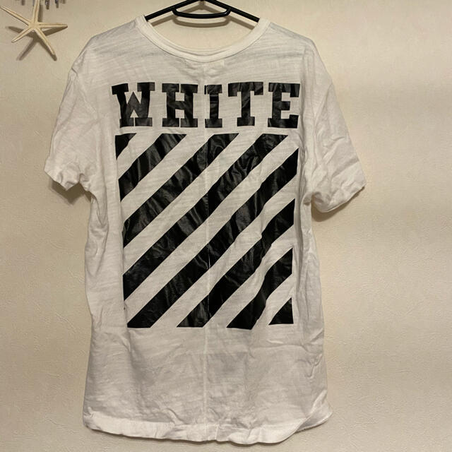 OFF-WHITE(オフホワイト)のKNYG様専用Off-White Tシャツ ホワイト＆ブラック メンズのトップス(Tシャツ/カットソー(半袖/袖なし))の商品写真