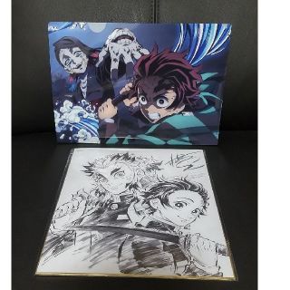 シュウエイシャ(集英社)のアニメイト限定 鬼滅の刃 無限列車 ブルーレイ/DVD特典 色紙＆クリアファイル(その他)