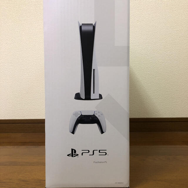 PlayStation(プレイステーション)のSONY PlayStation5 CFI-1000A01 通常版 エンタメ/ホビーのゲームソフト/ゲーム機本体(家庭用ゲーム機本体)の商品写真