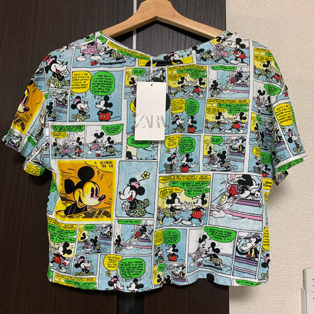 新品⭐︎ZARA ミッキー　ディズニー　Tシャツ レディースのトップス(Tシャツ(半袖/袖なし))の商品写真