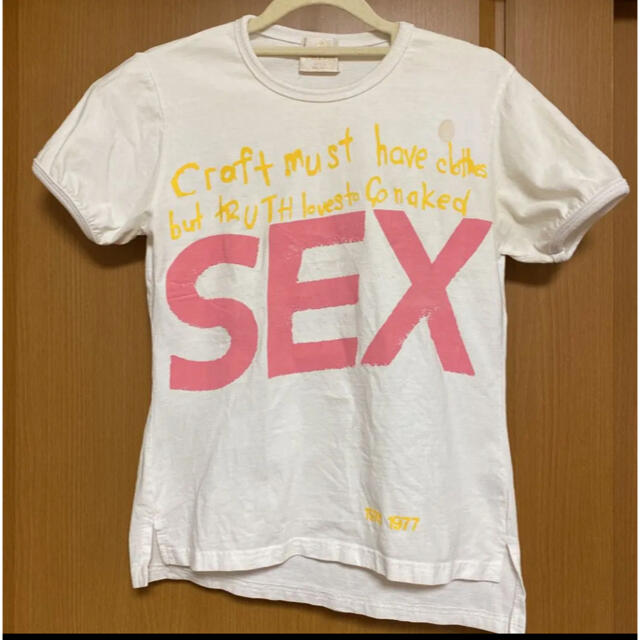 Vivienne Westwood(ヴィヴィアンウエストウッド)の早い者勝ち！レア！Vivienne Westwood SEX Tシャツ レディースのトップス(Tシャツ(半袖/袖なし))の商品写真