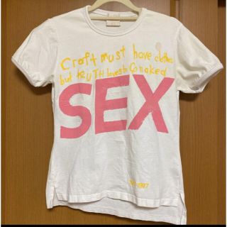 ヴィヴィアン(Vivienne Westwood) ゴールド Tシャツ(レディース/半袖