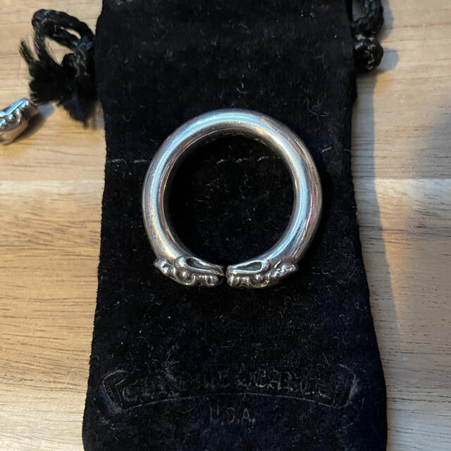 Chrome Hearts(クロムハーツ)のクロムハーツ ダブルドッグリング メンズのアクセサリー(リング(指輪))の商品写真